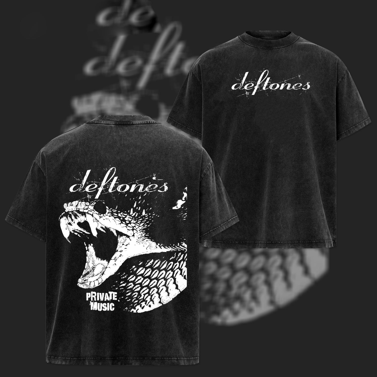 Retro Deftones Private Rock Band Music T-Shirt & Hoodie