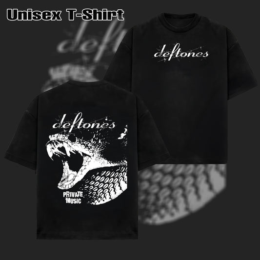 Retro Deftones Private Rock Band Music T-Shirt & Hoodie