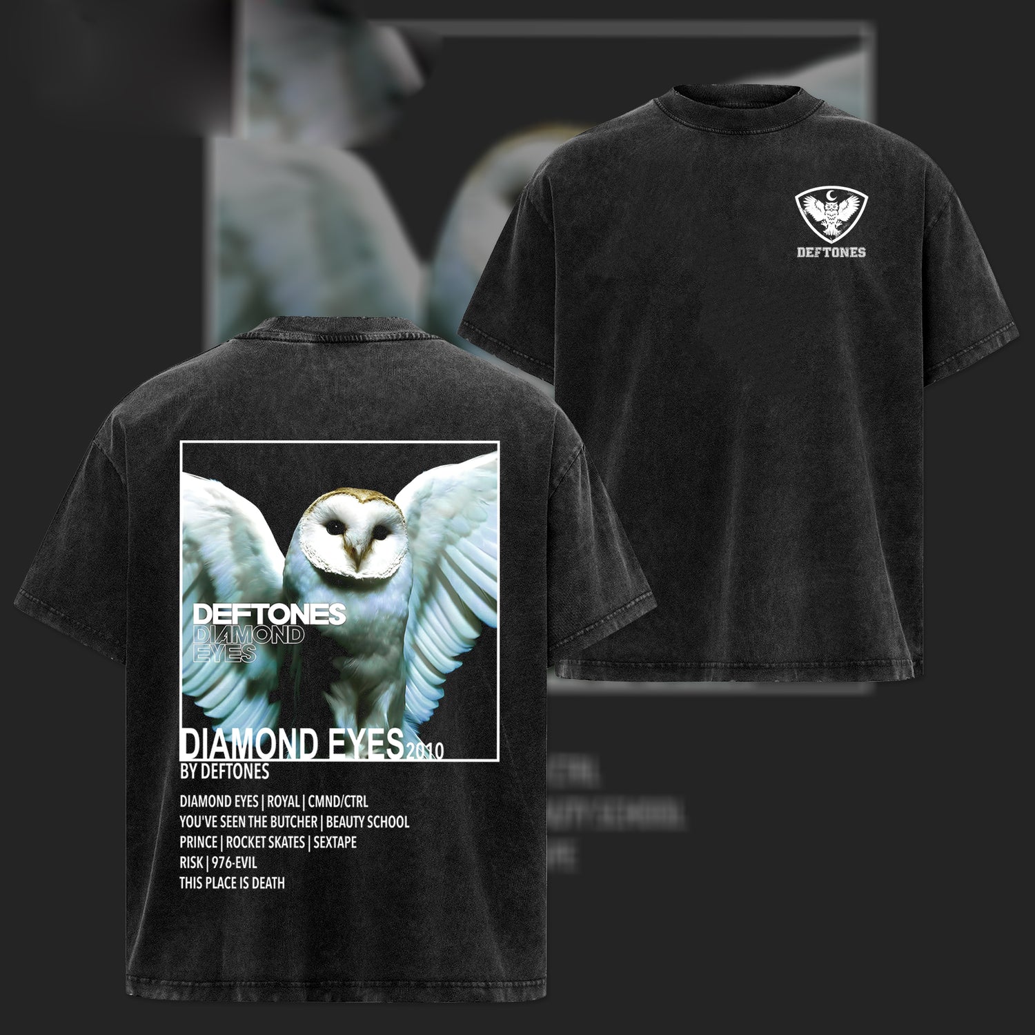 Vintage Deftones Rock band 90s graphic tee, Top Men's and Women's