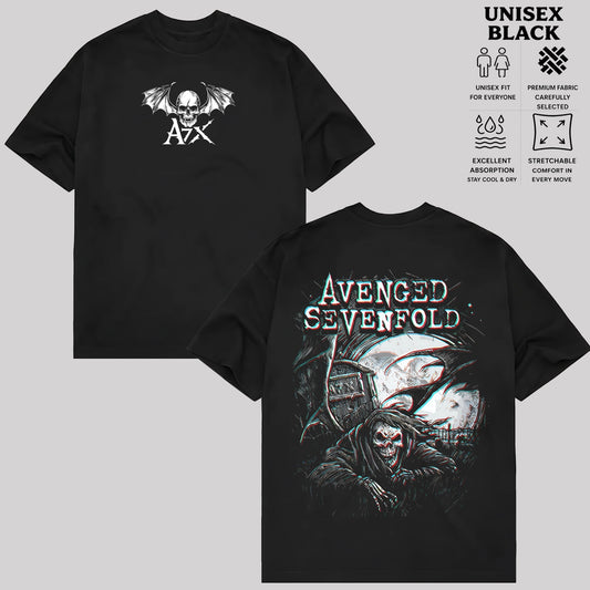 Avenged Sevenfold The Nightmare Is Red Tour T-shirt & Hoodie