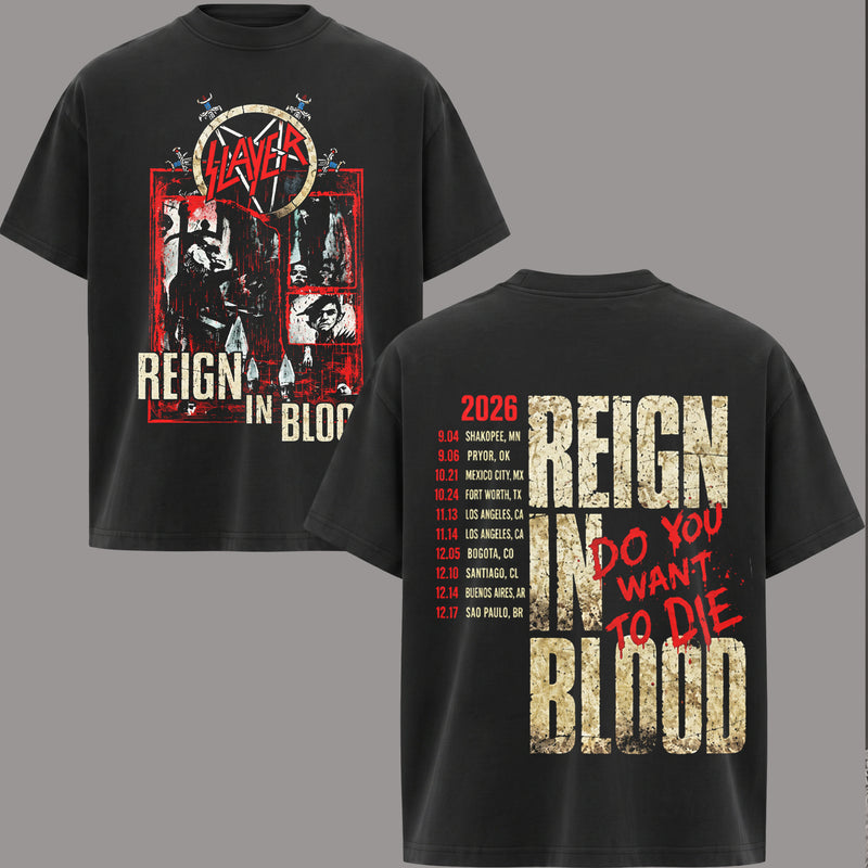 Slayer Thrash Metal Rock Music Lover Shirt & Hoodie