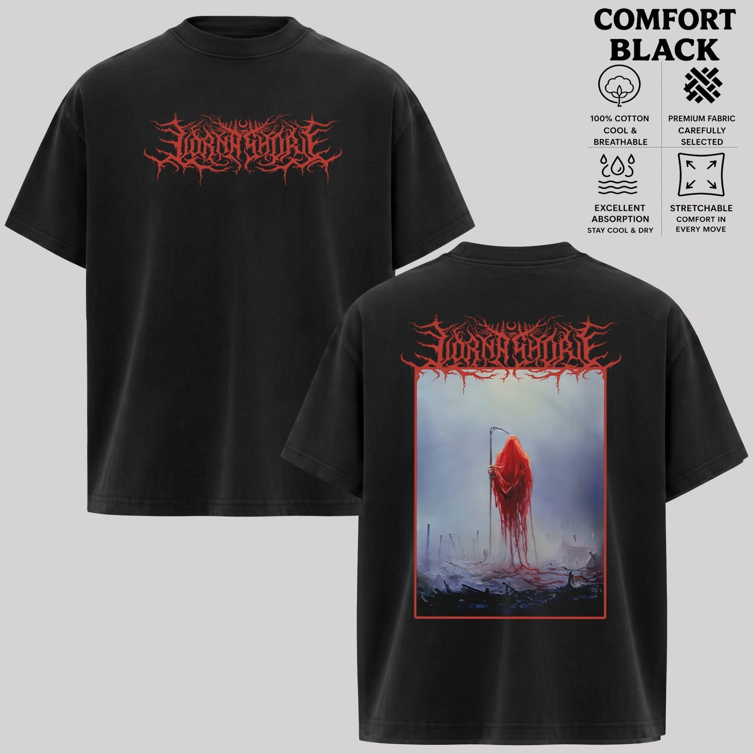 Lorna Shore Metalhead Gift T-Shirt & Hoodie