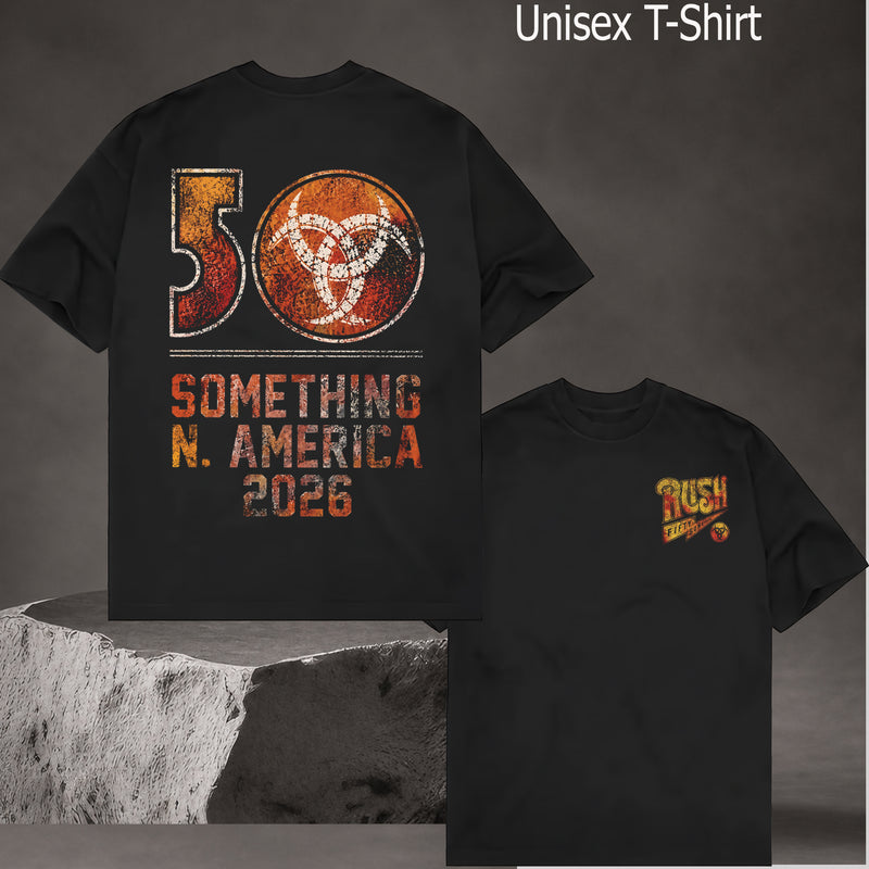 Rush's 50th anniversary and the band's 2026 tour Rock Band T-Shirt & Hoodie