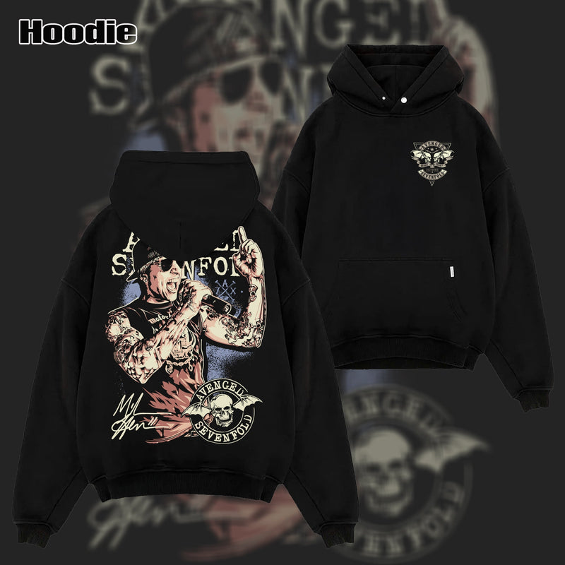 A7X Avenged Sevenfold heavy metal band T-shirt & Hoodie