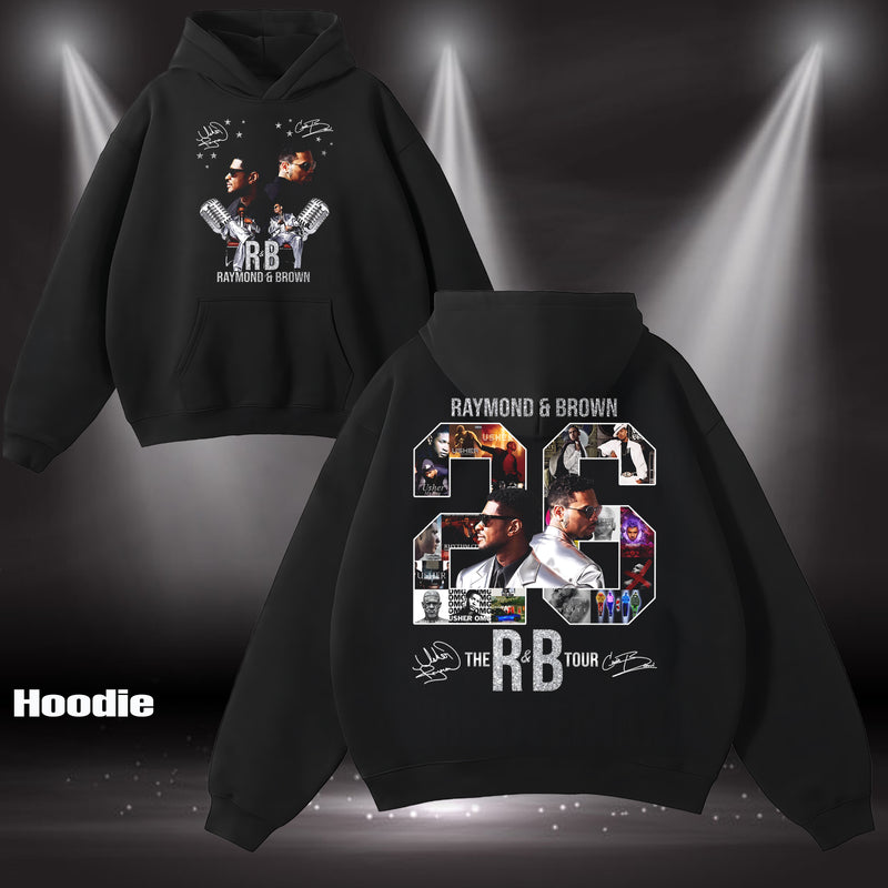 Vintage Concert Style The R&B Tour 2026 Raymond & Brown T-Shirt, Hoodie