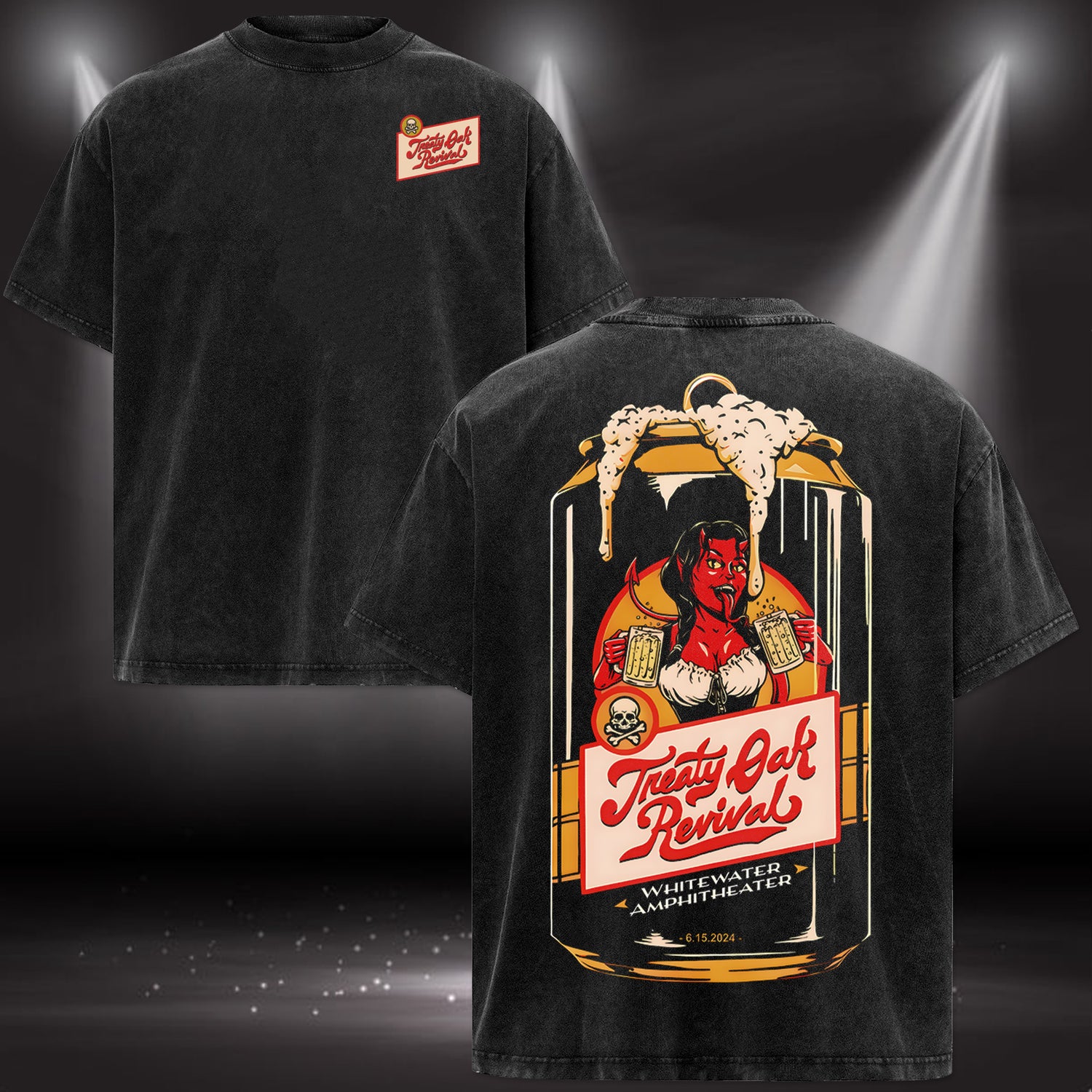 Treaty Oak Revival Whitewater Amphitheater Concert Commemorative T-Shirt & Hoodie