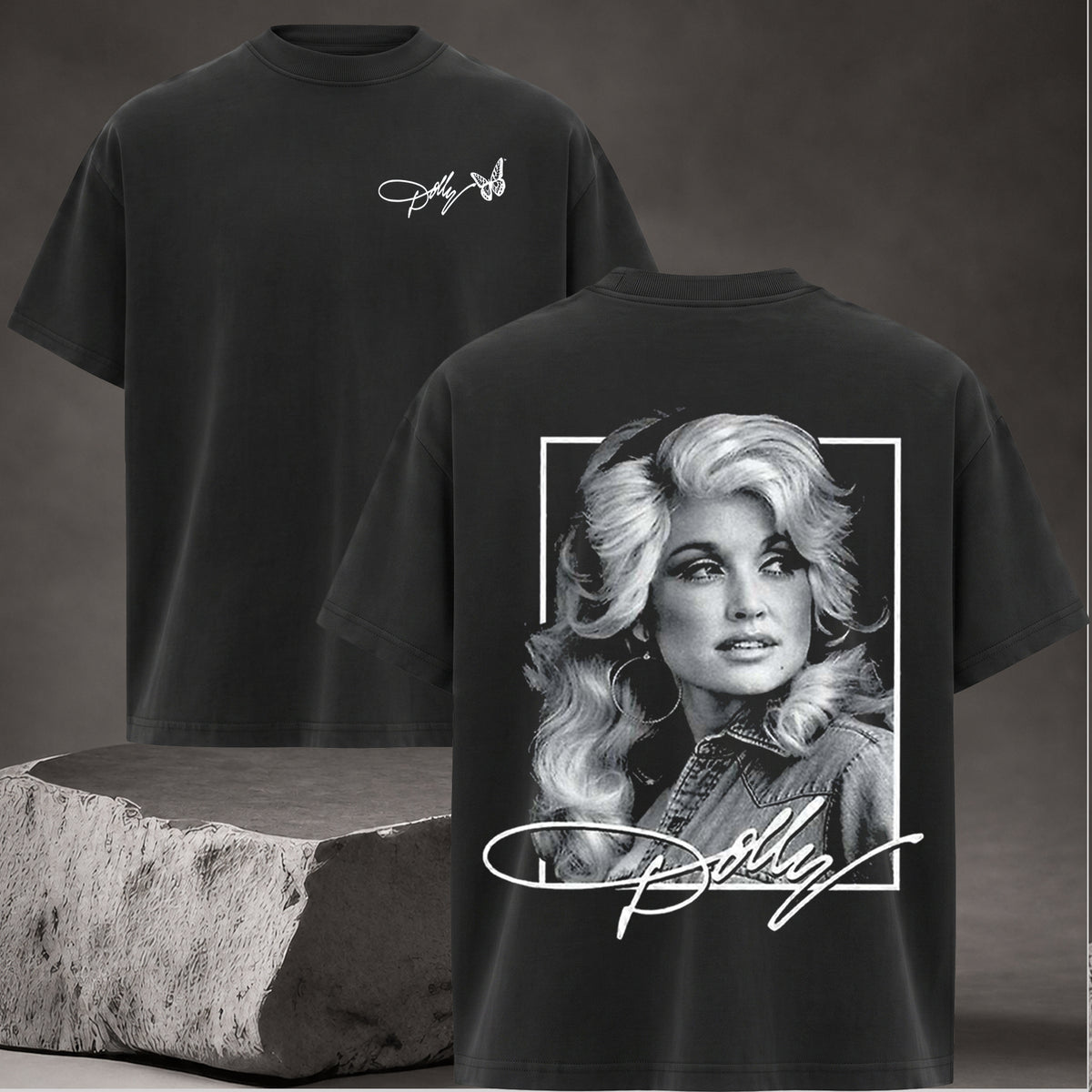 Vintage Dolly Parton Graphictee Shirt & Hoodie
