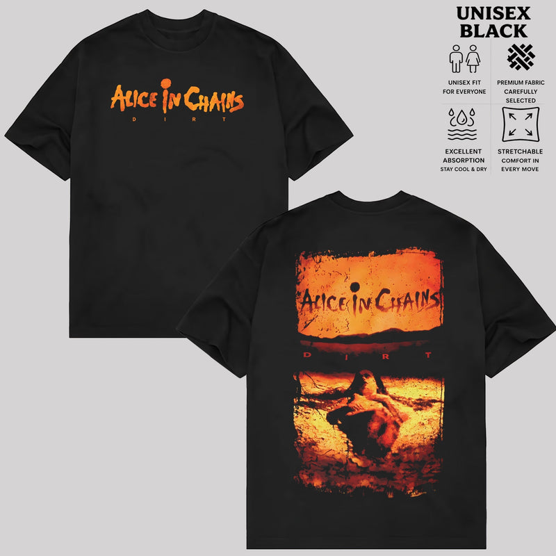 Retro Alice in Chains Dirt Album Cover T-Shirt & Hoodie