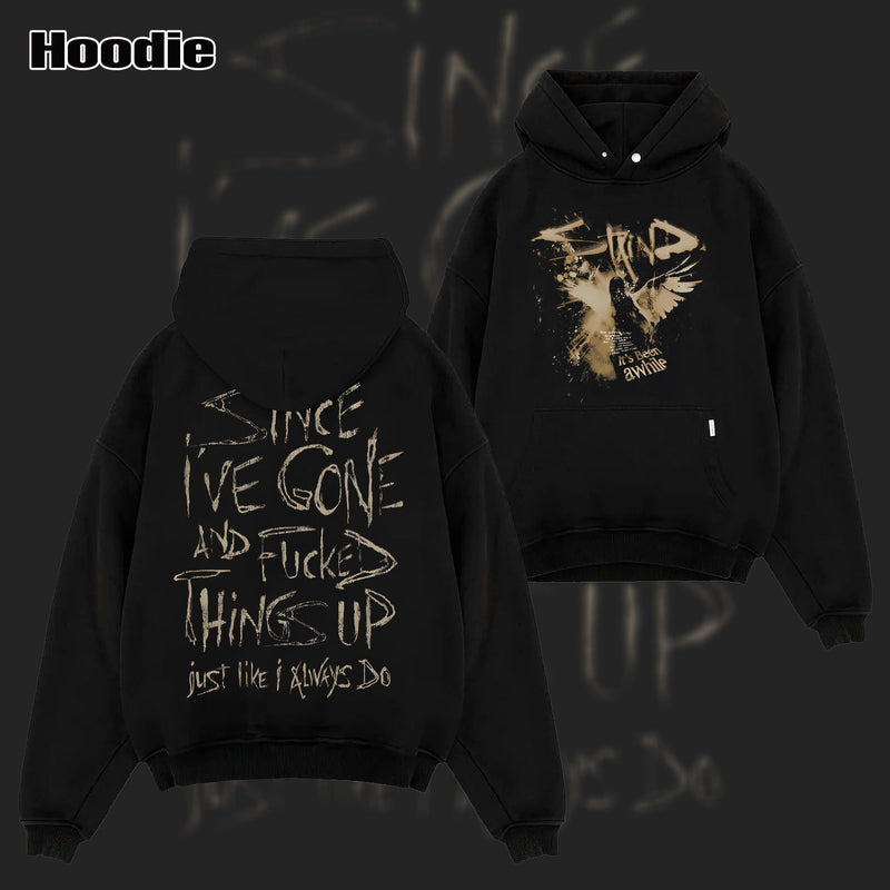 Retro Staind Band Angel Wings 2 side T-shirt & Hoodie