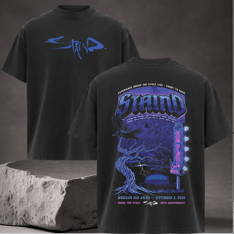 Vintage Staind trending t-shirt, 90s graphic tee, Top Men's and Women's