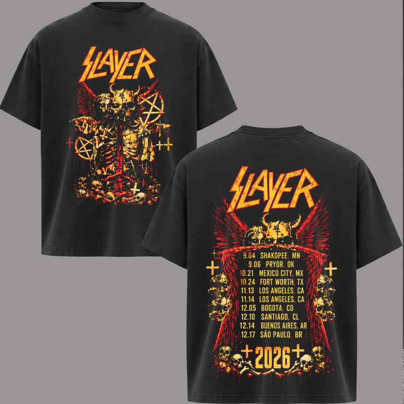 Slayer Thrash Metal Rock Music Shirt & Hoodie