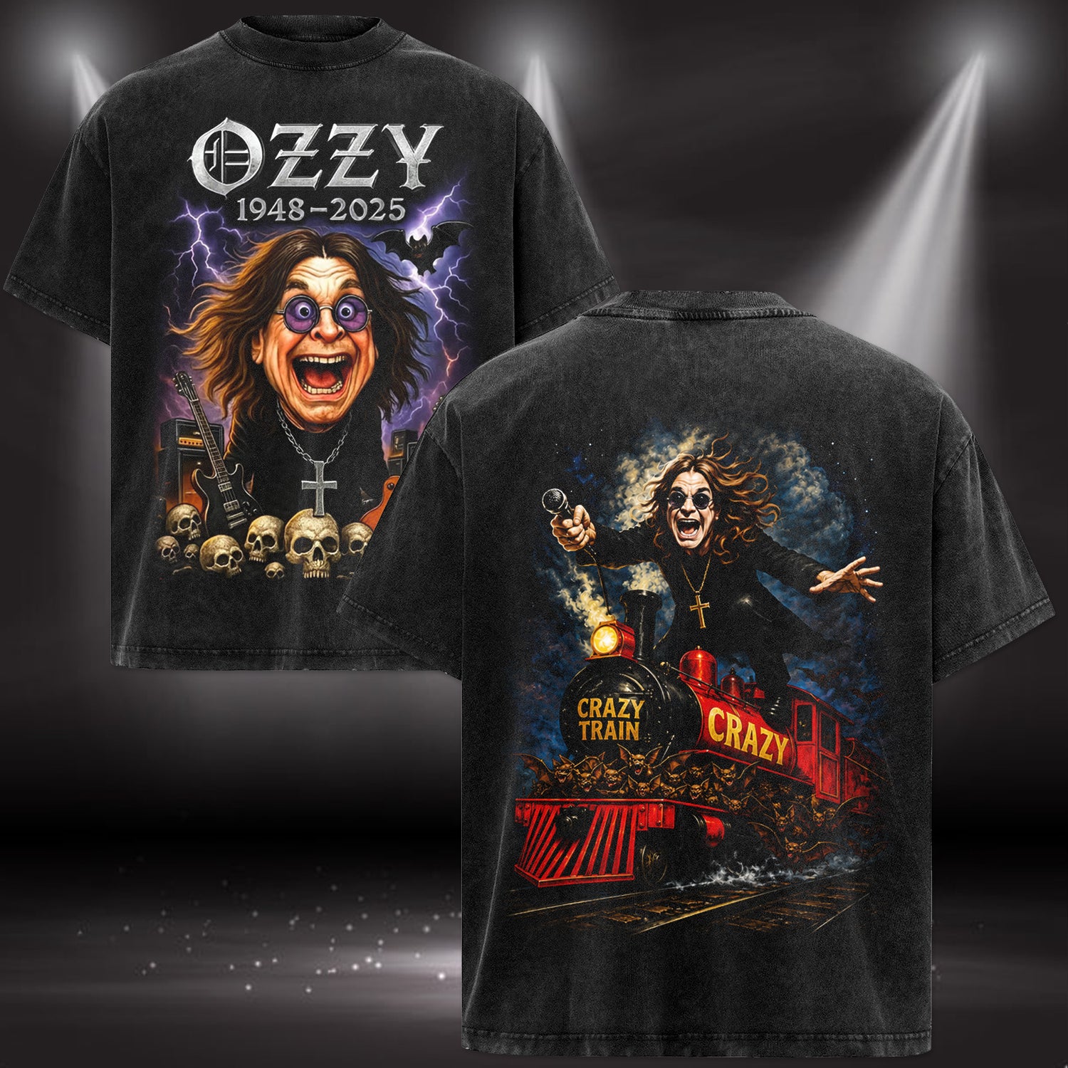 Vintage Black Sabbath Ozzy Osbourne Rock Band T-Shirt, Hoodie