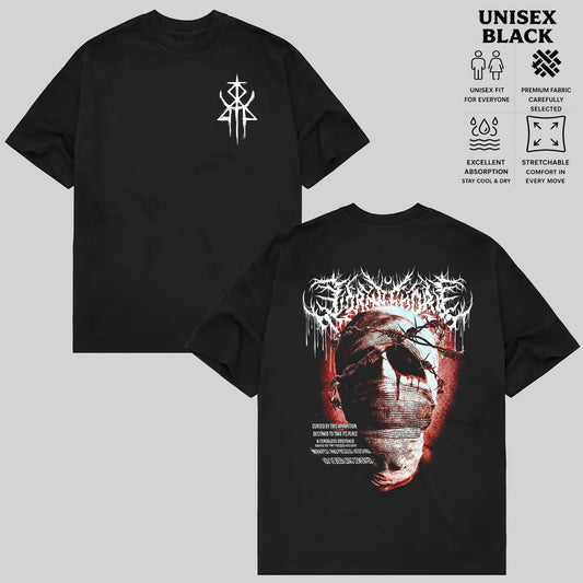 Lorna Shore Mummy Graphic T-Shirt Deathcore Band Vintage Heavy Metal Tee