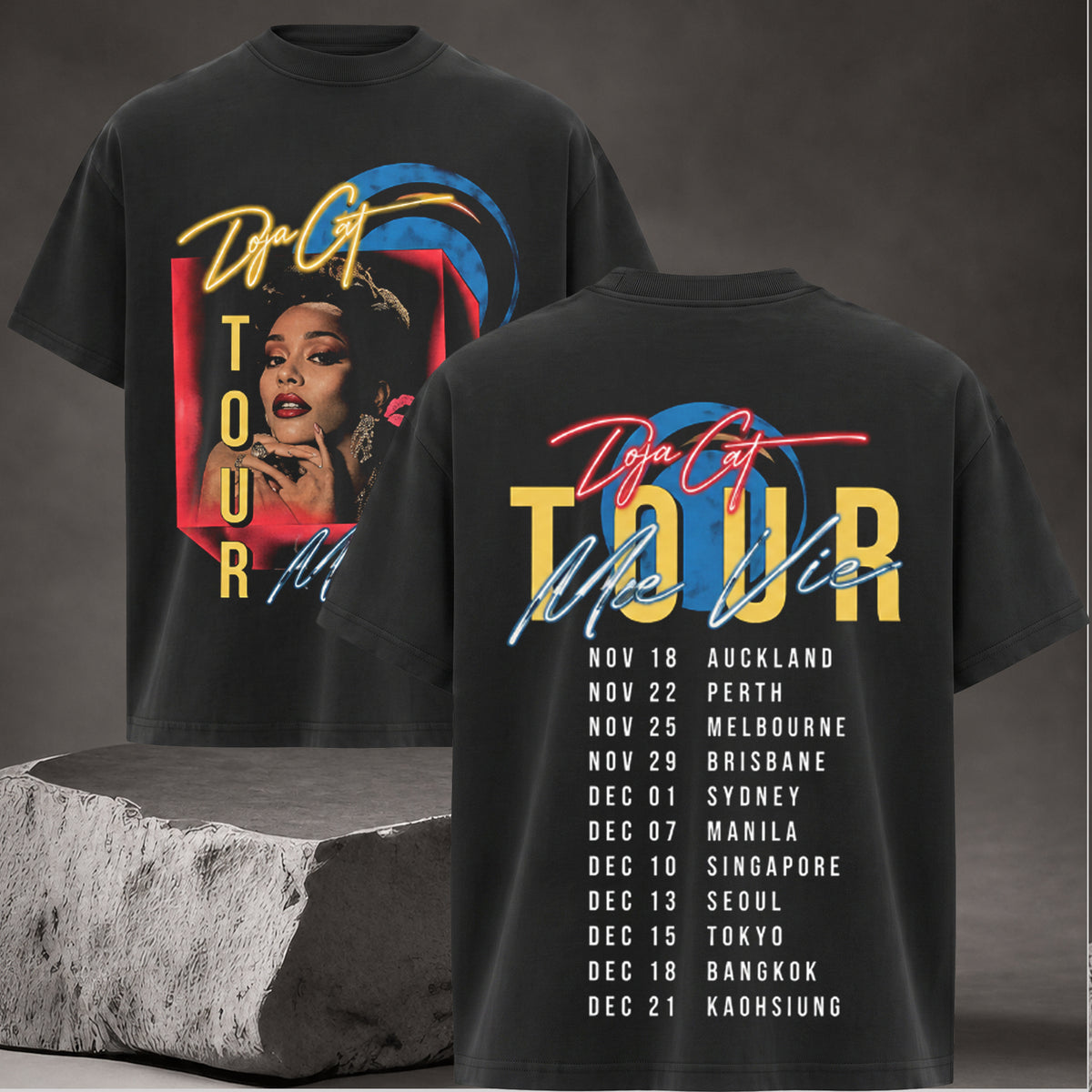 Vintage Doja Cat Tour Ma Vie World Tour 2026 Graphic Tee T-Shirt , Hoodie