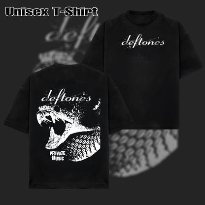 Retro Deftones Private Rock Band Music T-Shirt & Hoodie