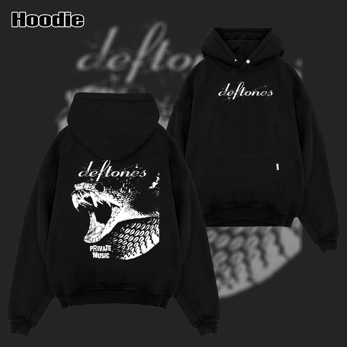 Retro Deftones Private Rock Band Music T-Shirt & Hoodie