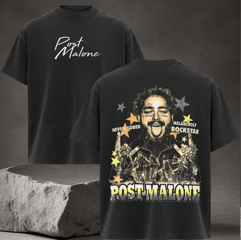 Vintage 90s Post Malone Shirt, Malone Rap Music Shirt & Hoodie