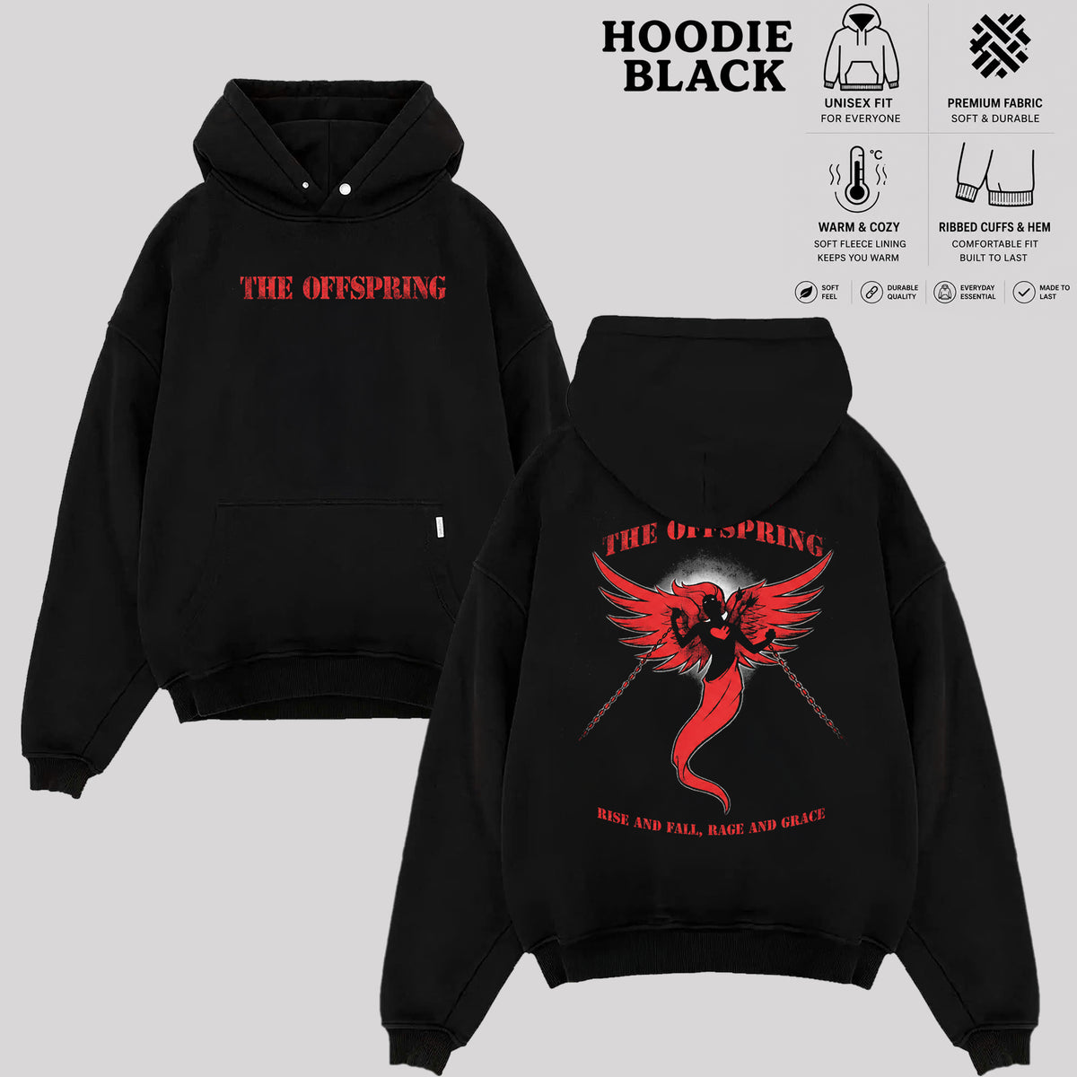 The Offspring Rock Band Music Graphic T-Shirt , Hoodie
