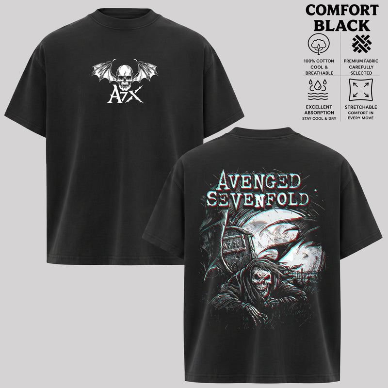 Avenged Sevenfold The Nightmare Is Red Tour T-shirt & Hoodie