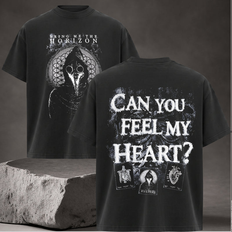 Vintage Retro BMTH Can You Feel My Heart? T-Shirt & Hoodie