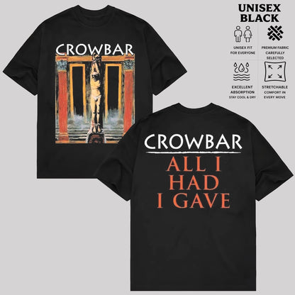 Crowbar Vintage Crucifixion T-Shirt & Hoodie