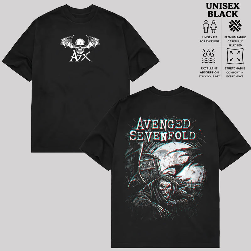 Avenged Sevenfold The Nightmare Is Red Tour T-shirt & Hoodie