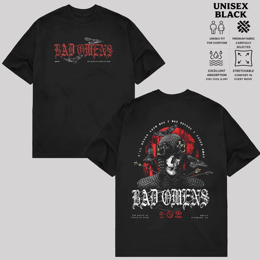 Retro Bad Omens The Death Of Peace Of Mind Medieval King T-Shirt & Hoodie