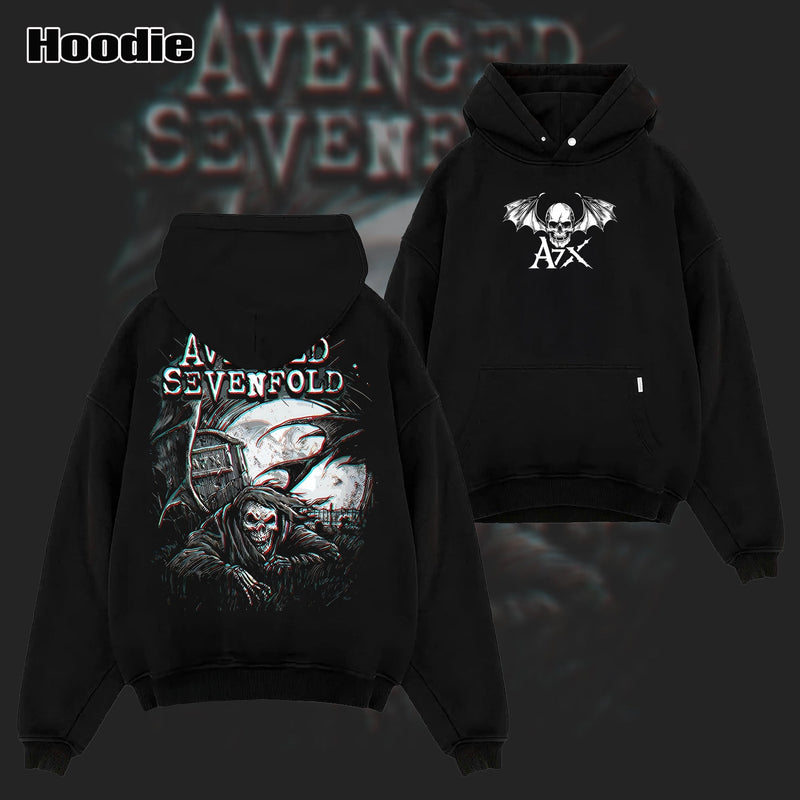 Avenged Sevenfold The Nightmare Is Red Tour T-shirt & Hoodie