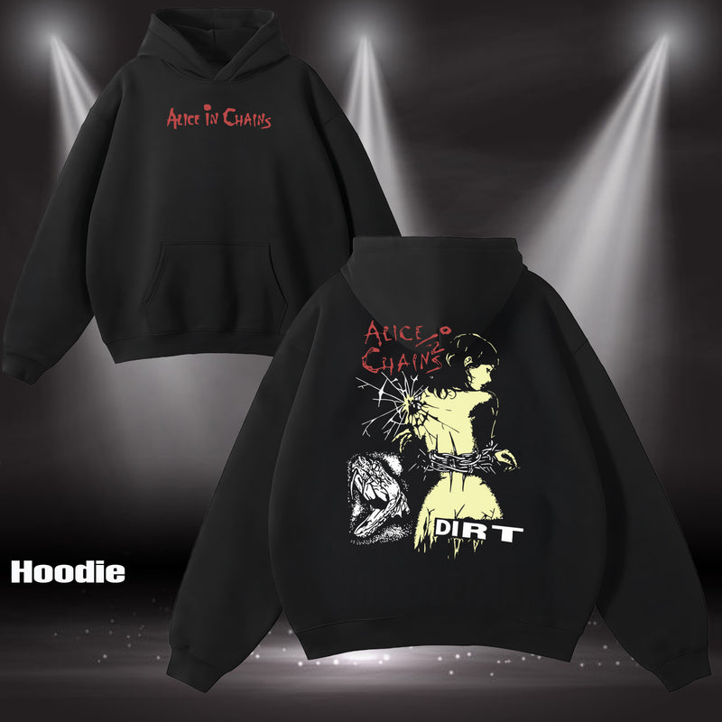 Retro Alice in Chains album “Dirt” Rock Band T-Shirt, Hoodie
