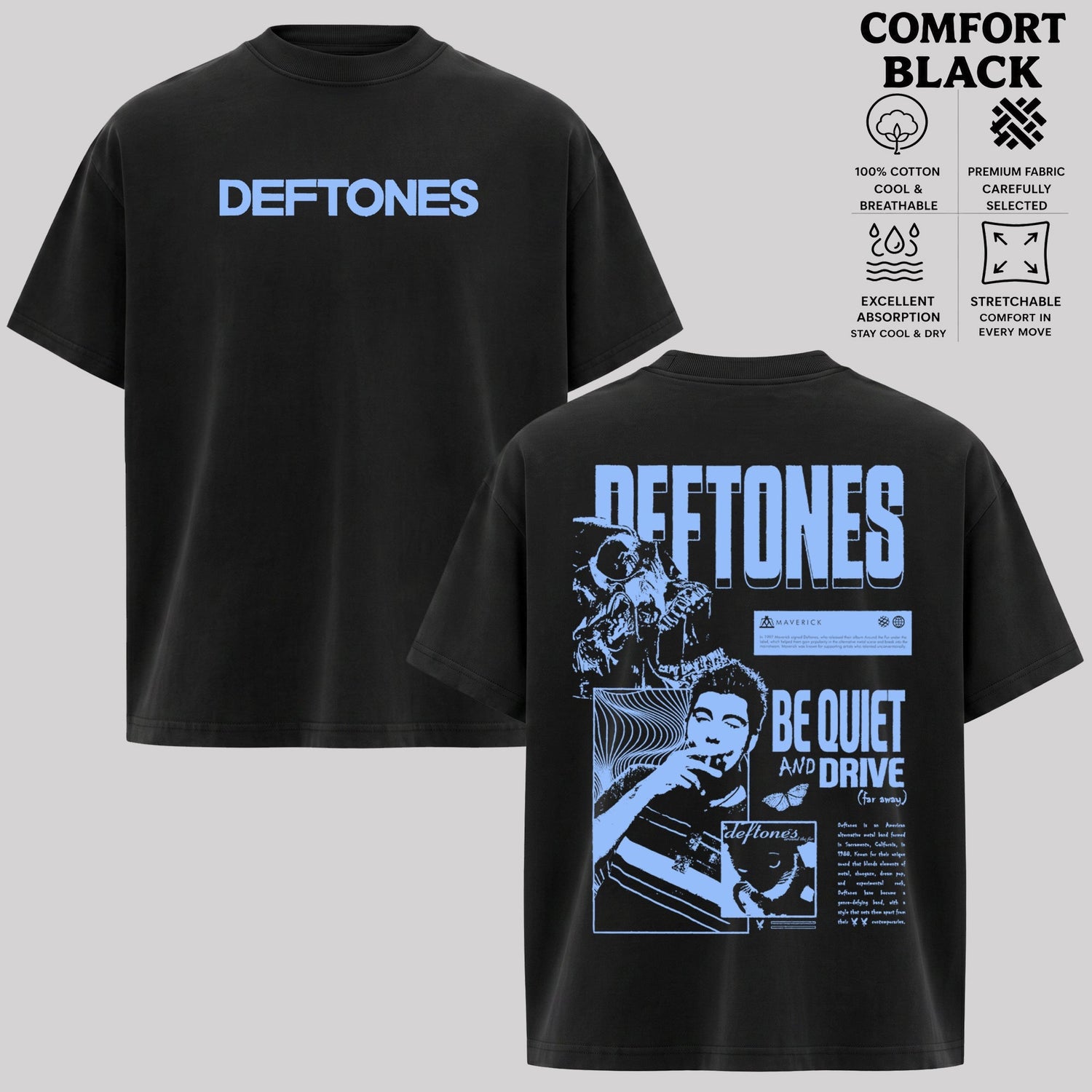 Retro Deftones Heavy Metal Shirt & hoodie