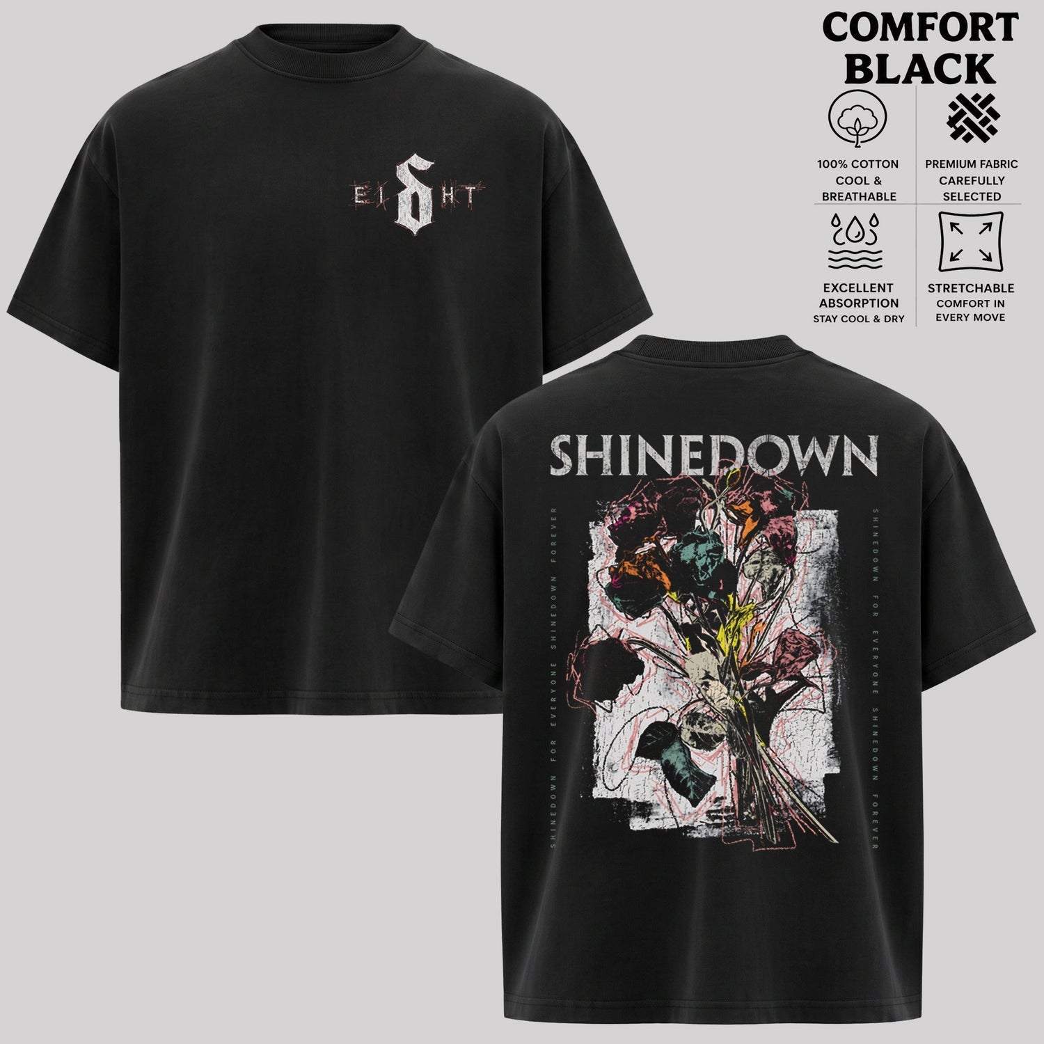 Shinedown Planet Zero T-shirt & Hoodie