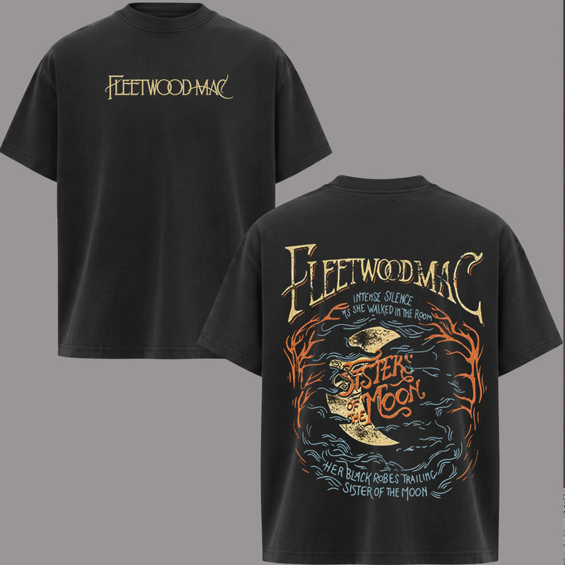 Fleetwood Mac Steviie Nicks Shirt Boho Witchy Rock Band Graphic