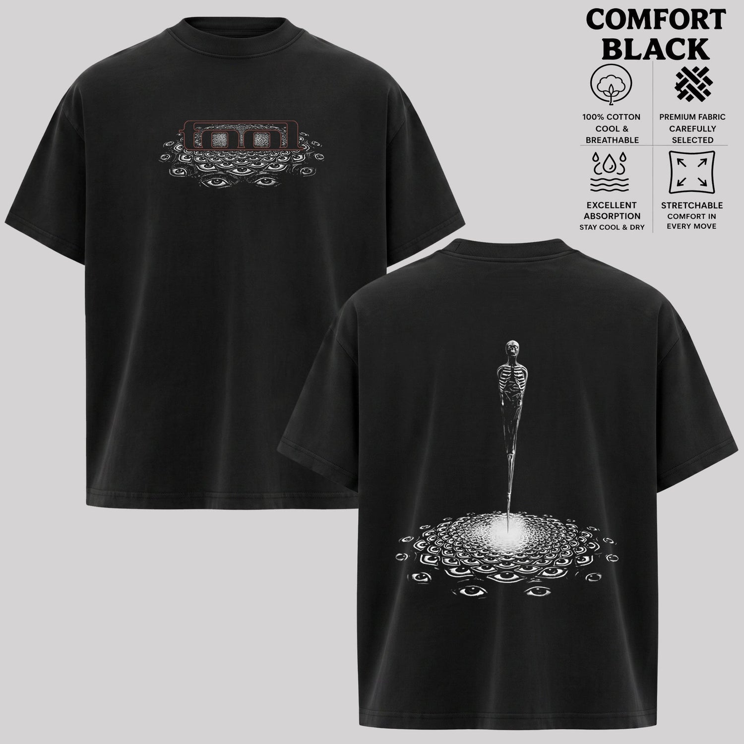 Vintage Tool Band Convex Spectre T-shirt & hoodie
