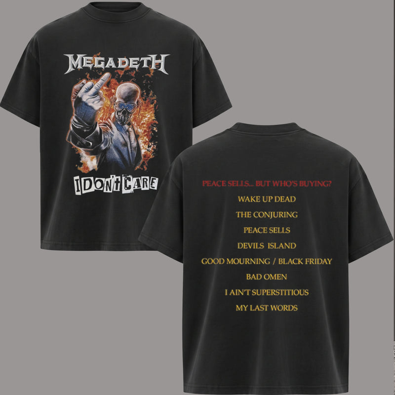 Megadeth Rock band Music Graphic Tee T-Shirt & Hoodie