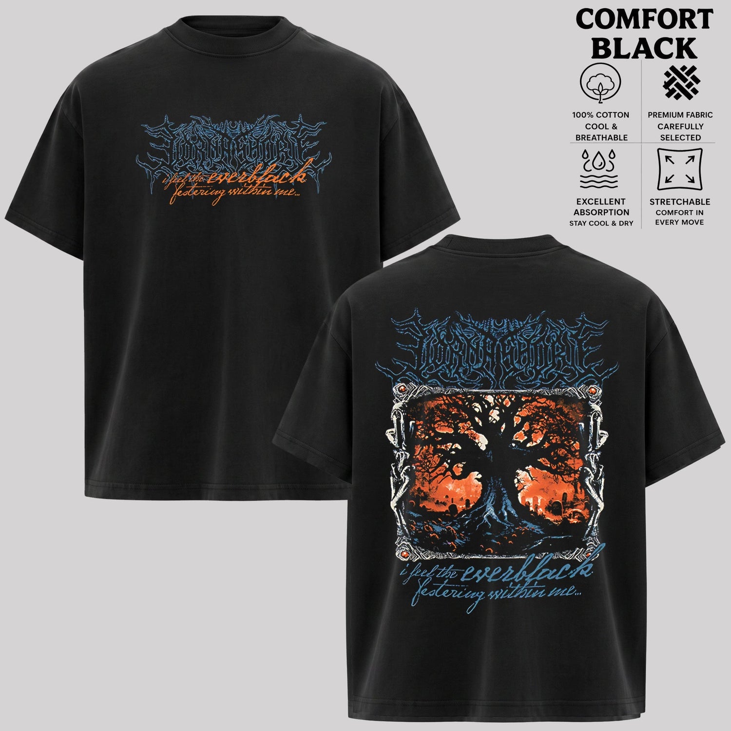 Lorna Shore Cursed to Die T-Shirt & Hoodie