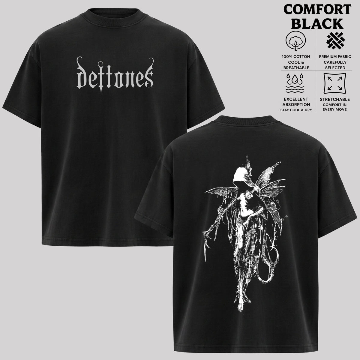 Retro Deftones Heavy Metal Shirt & Hoodie
