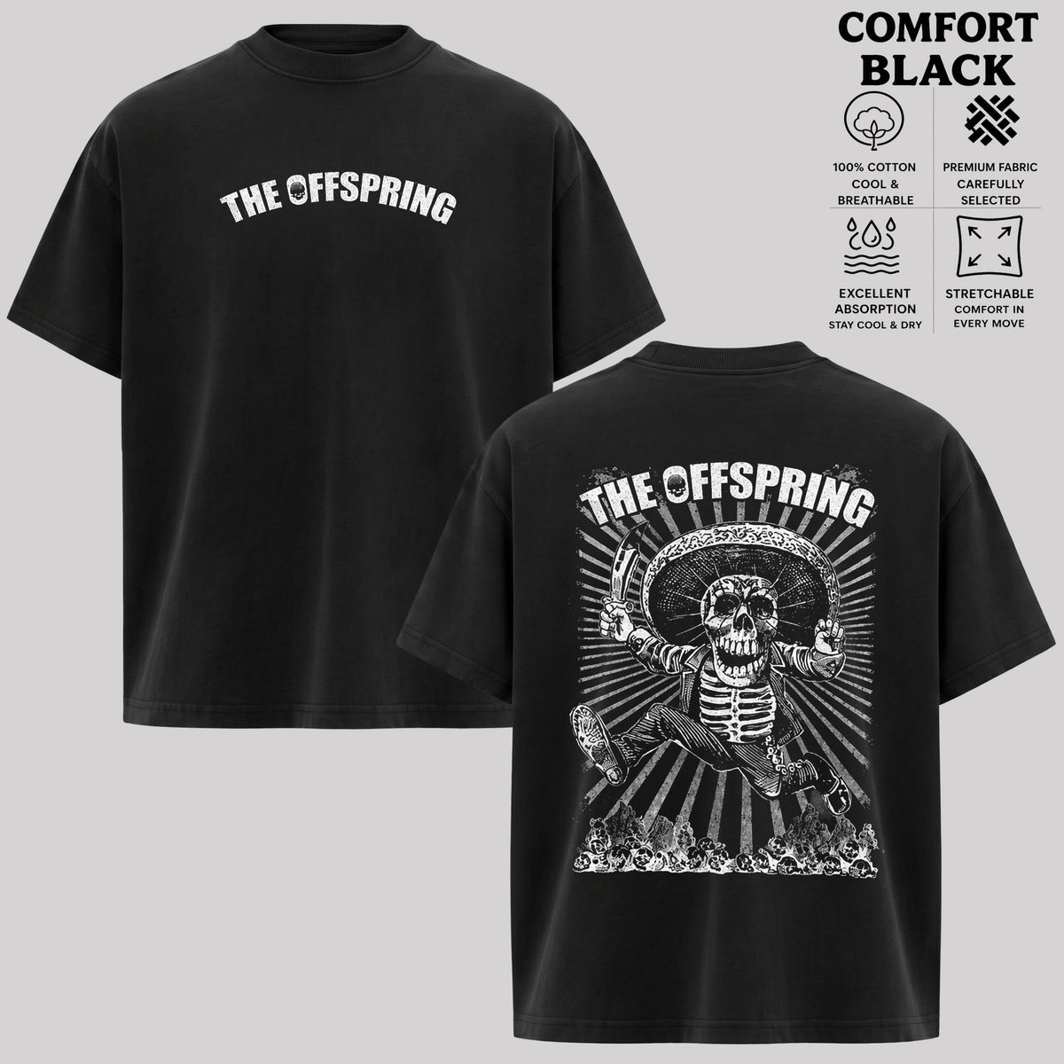 Vintage The Offspring Retro Music Tee T-Shirt , Hoodie