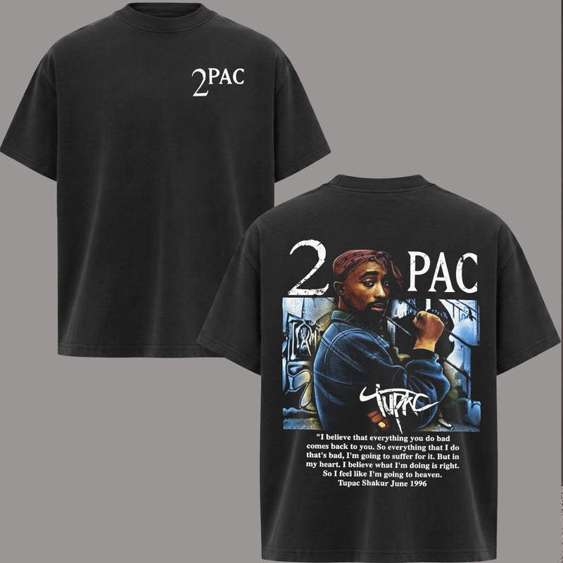 Retro Tupac 90s Hip Hop T-Shirt & Hoodie