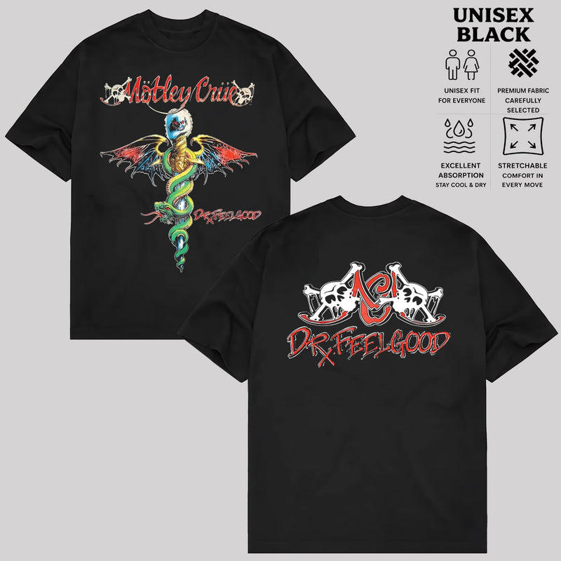 Retro Dr. Feelgood Winterland 2 Sided T-shirt  & Hoodie