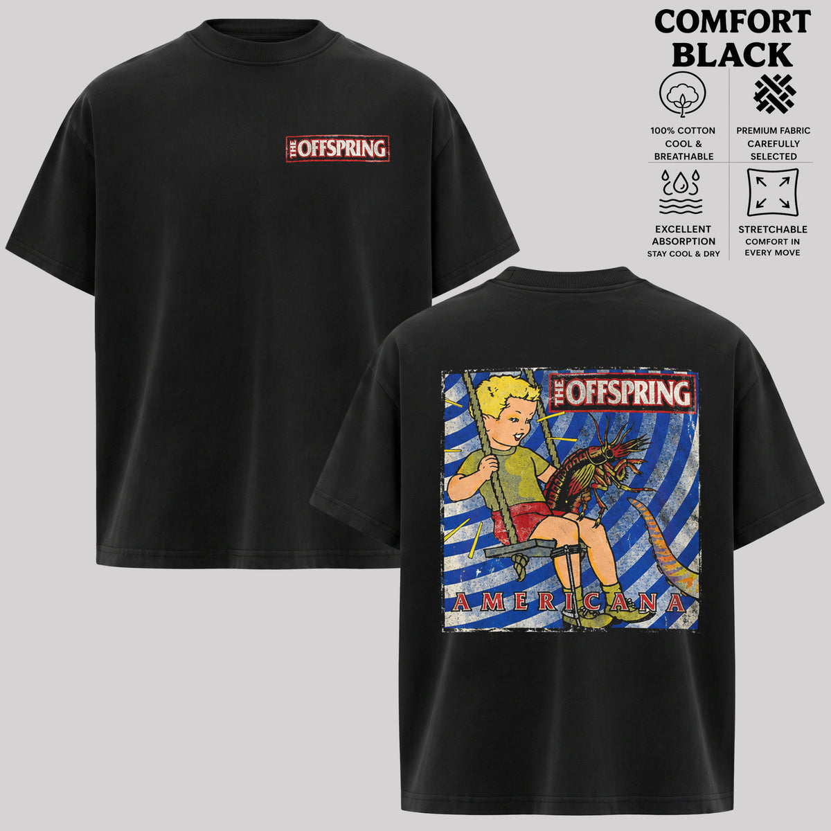 Retro The Offspring Retro Music Tee T-Shirt , Hoodie