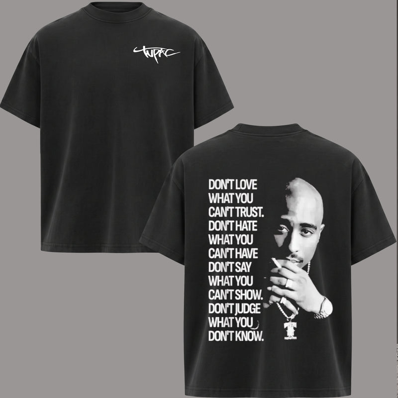 Tupac 90s Hip Hop Graphic Tee T-Shirt & Hoodie