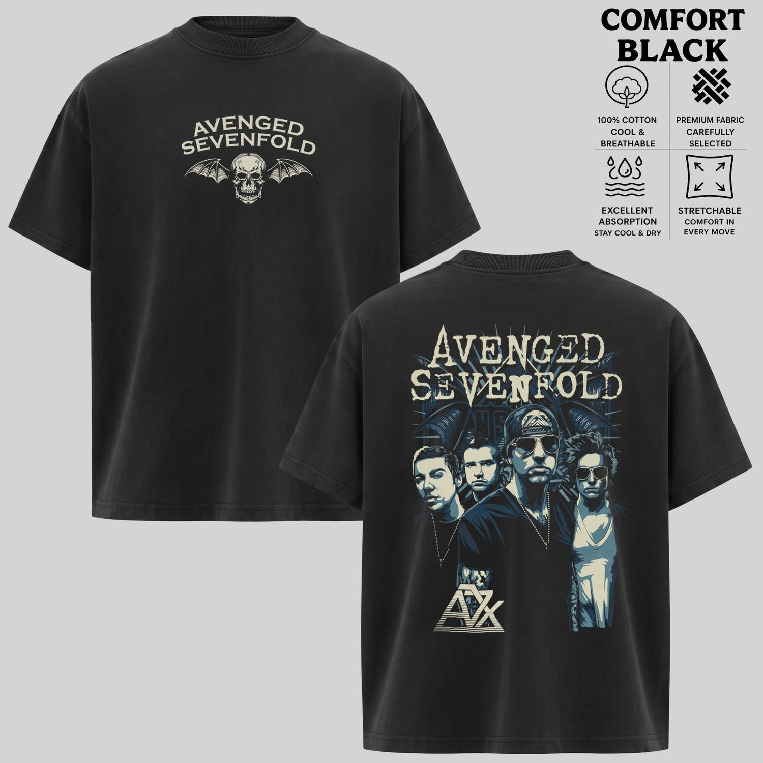 Avenged Sevenfold Band Members T-Shirt & Hoodie