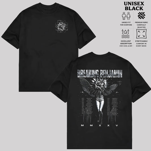 Vintage Breaking Benjamin Rock Band T-shirt & Hoodie