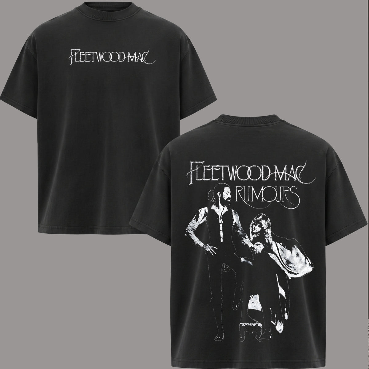 Retro Fleetwood Mac Steviie Nicks Shirt Boho Witchy Rock Band Graphic