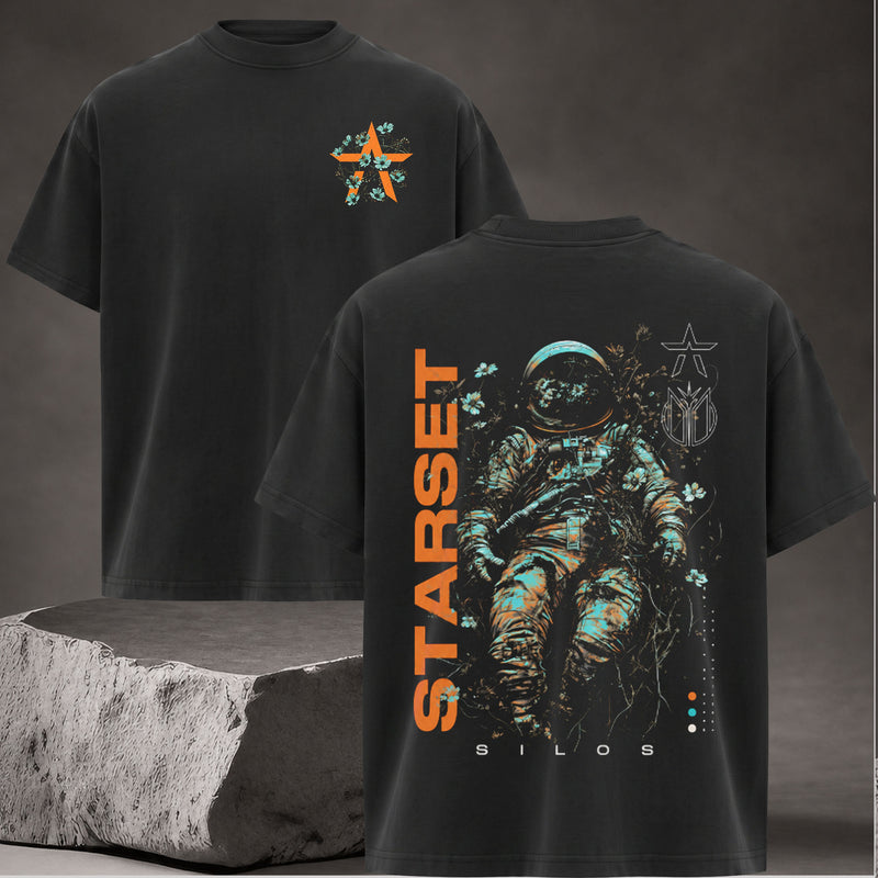Vintage STARSET Rock Band Graphic Tee Shirt