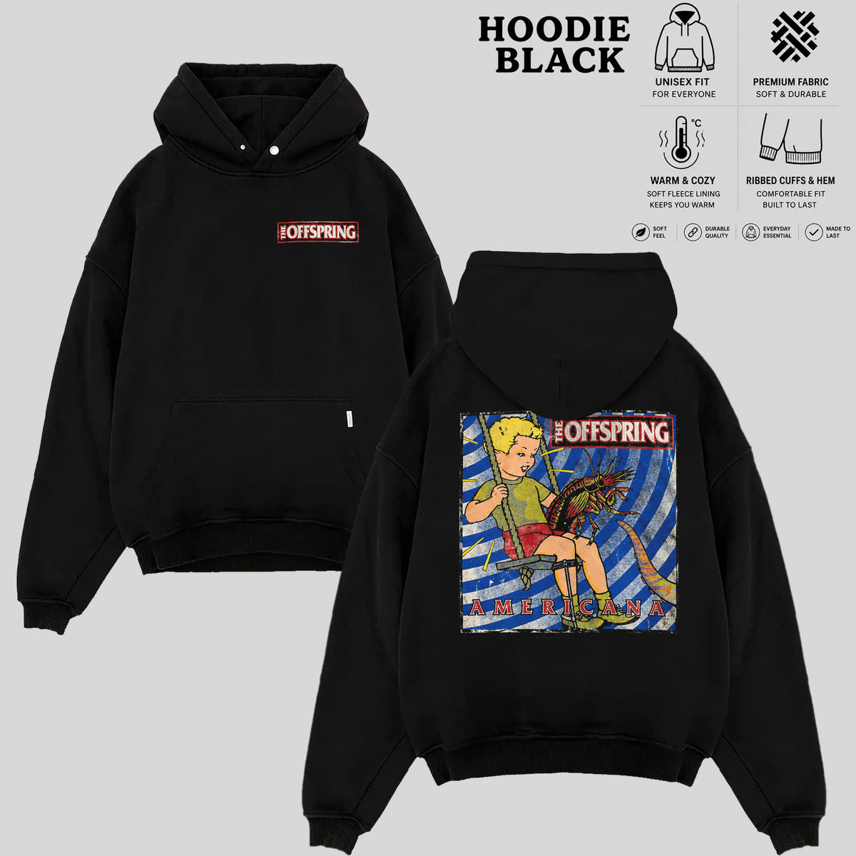 Retro The Offspring Retro Music Tee T-Shirt , Hoodie