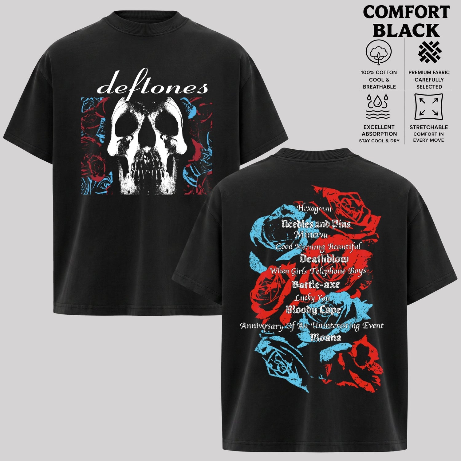 Vintage Deftones 20th Anniversary Daydreamer T-Shirt & Hoodie