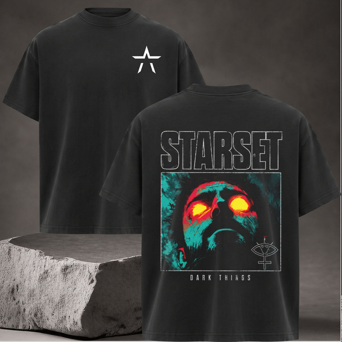 Vintage STARSET Rock Band Tee Graphic Tee Shirt