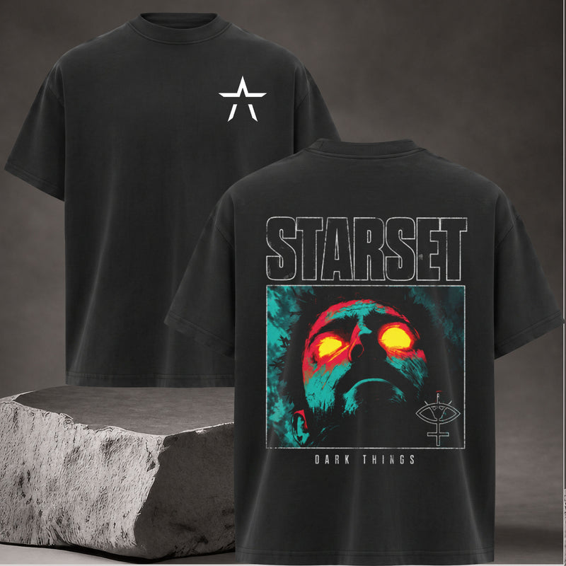 Vintage STARSET Rock Band Tee Graphic Tee Shirt