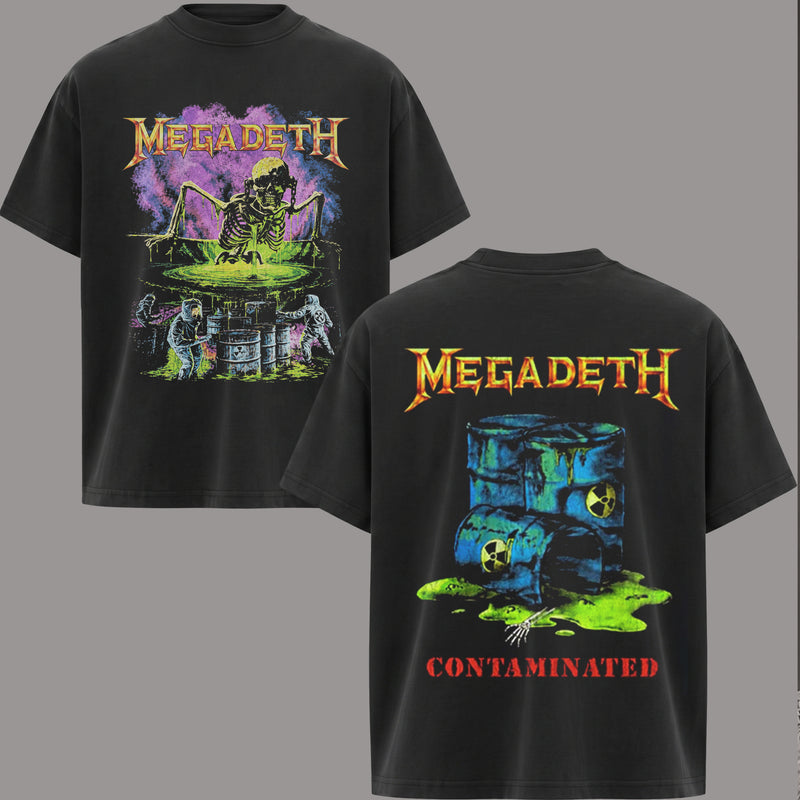 Retro Megadeth Rock band Music Graphic Tee T-Shirt & Hoodie